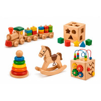 Игрушки из дерева