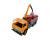 Машинка Оріон Лісовіз Х3 з колодами 318_Orange-Gray