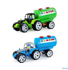 Машинка "Трактор BAMS+ бочка" Бамсик 007/13