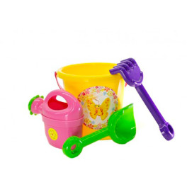 Песочный набор в сетке №1 (жёлтый) 013555/1