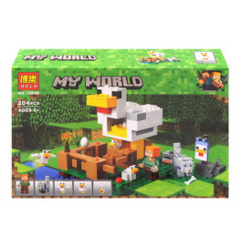 Конструктор Курник "MINECRAFT" (204 дет.) 10809