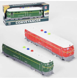 Поезд инерционный со звуком и светом