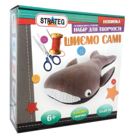 Набор для творчества шьем сами "Кит" (укр.) в коро-це 35-35-11,5см Набор для творчества шьем сами "Кит" (укр.) в коро-це 35-35-11,5см