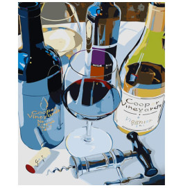 Картина по номерам Stateg Винный натюрморт 40х50 см GS651 Картина по номерам Stateg Винный натюрморт 40х50 см GS651