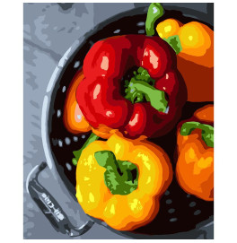 Картина по номерам Stateg Паприка 40х50 см VA-3751