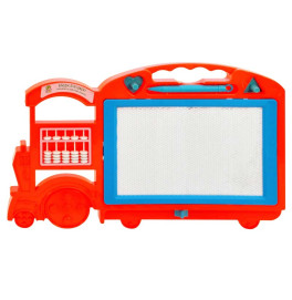 Доска для писания "Паровозик" со счетчиком, в шарик 606 р.33*22,5см. 606