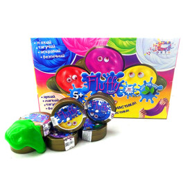 Лизун-антистресс ТМ Mr.Boo "Флаффи" в баночке 45г