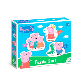 200338 Пазл 3 в 1 "Peppa Pig"