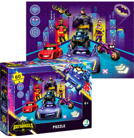 Пазл на 60 элементов Dodo Batwheels «Происхождение Бетколес» 200562