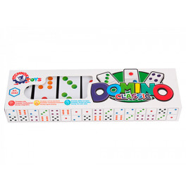 Игра настольная домино Технок "Классическое" детское 3343
