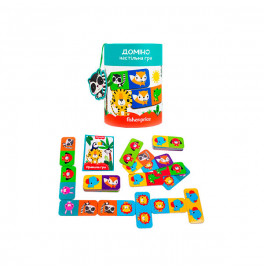 Гра настільна Vladi Toys "Доміно" в тубусі дитячє VT2910-03