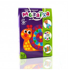 Набор для творчества Vladi Toys "Мягкая фигурная мозаика. Улитка" VT4511-01
