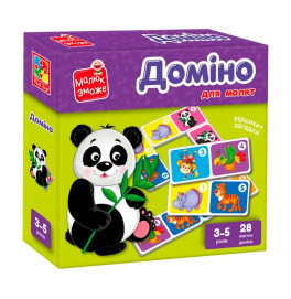 Гра розвиваюча Vladi Toys. Доміно. "Зоопарк". VT2100-07 VT2100-07