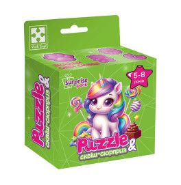 Пазли Vladi Toys "Єдиноріжка"2 із сквіш-сюрпризом VT8030-02