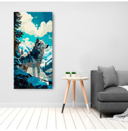 Картина по номерам "Аляска" 40*80 см
