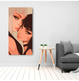 Картина по номерам "Подружки" 40*80 см Art Craft