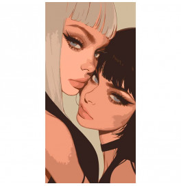 Картина за номерами "Подружки" 40*80 см Art Craft 10139-AC
