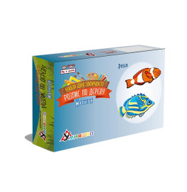 Набор для детского творчества Роспись по дереву "Магнеты-рыбы" РД-007 Набор для детского творчества Роспись по дереву "Магнеты-рыбы" РД-007