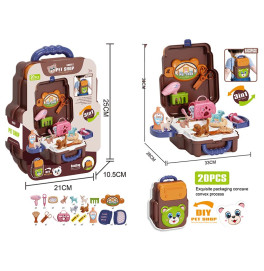 Ігровий набір Зоомагазин 20 деталей 688-107A