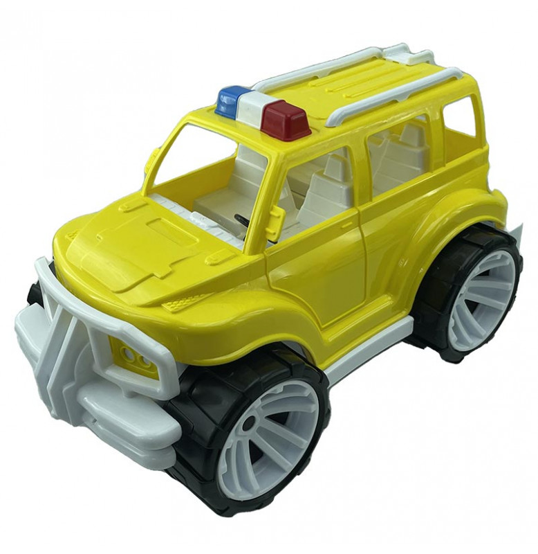 Внедорожник классический малый цветной Бамсик классический цветной 329_Yellow