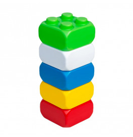 Конструктор Бамсик Mega Brick Bamsic №1 4 кнопки 5 штук 115/24