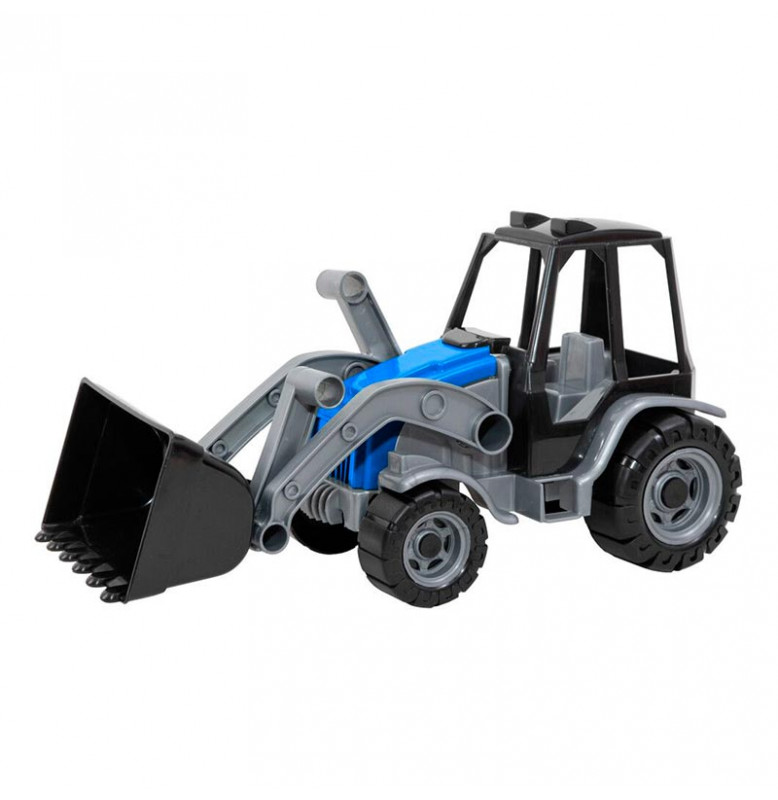 Игрушка Трактор Tigres Мастер с ковшом 40096_Blue