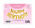 Фольгована кулька-напис Твоя Забава "Happy Birthday" золота 16" 40 см 02517
