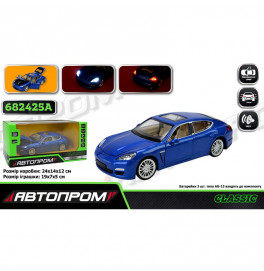 Машинка Автопром Porsche Panamera S металлическая со светом и звуком 68245A