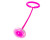 Нейроскакалка з колесом на одну ногу 2000996604075_Pink