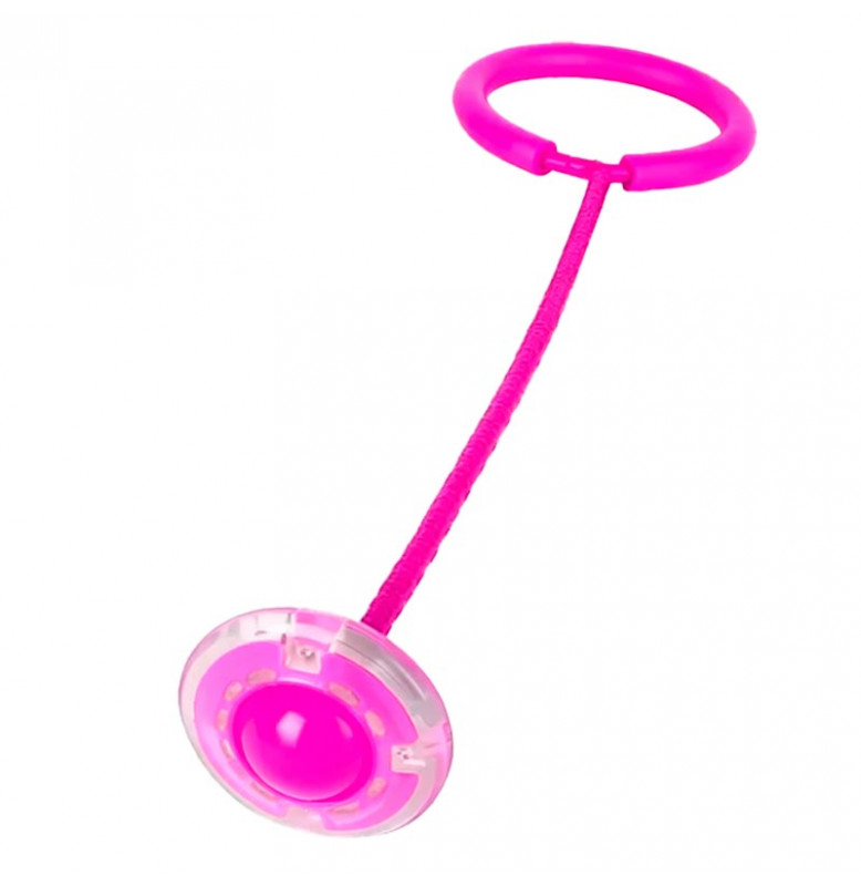 Нейроскалка с колесом на одну ногу 2000996604075_Pink