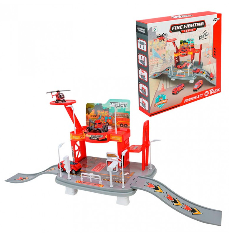 Игровой набор Паркинг 8555/8556/8620_Red