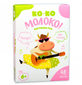 Настольная игра Strateg Ко-ко Молоко развлекательная на украинском языке (30386) 30386