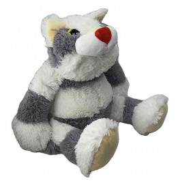 Мягкая игрушка Кот Матвей 50 см 0066_White-Gray