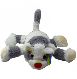 Мягкая игрушка Кот Матвей 50 см 0066_White-Gray