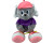 М'яка іграшка Миша Паша 30 см 0095_Pink-Violet