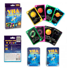 Карточная игра Strateg УНА космическая 30448