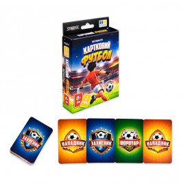 Настольная игра Strateg Карточный футбол 31204