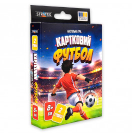 Настольная игра Strateg Карточный футбол 31204