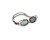 Окуляри для плавання INTEX 14+ 55685_Black-Gray