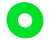 Надувне коло неонове 91 см 59262_Green