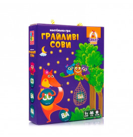 Настольная игра Vladi Toys "Игривые совы. Вижу слово!" развлекательная VT8033-08