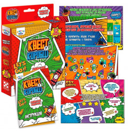 Настольная игра Vladi toys "Квест в коробке Комикс" развлекательная VT5902-04