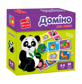 Настольная игра Vladi toys Домино. "Зоопарк" VT2100-07