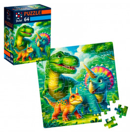 Пазли Vladi Toys De.tail Доісторичні друзі 64 деталі DT1234-08