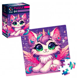 Пазлы Vladi Toys De.tail Сказочный котенок 64 детали DT1234-20