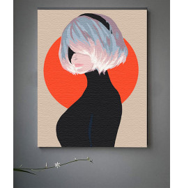 Картина по номерам ArtCraft "Девушка воин" 40*50 см 10287-AC