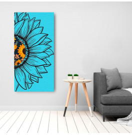 Картина за номерами "Квітка сонця 1" 40*80 см 13067-AC