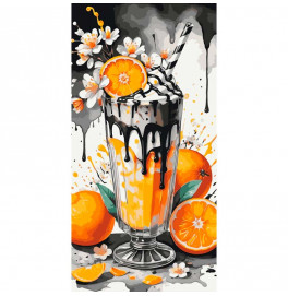 Картина за номерами "Цитрусовий десерт" 40*80 см Art Craft 12025-AC