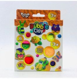 Шариковый Пластилин Danko Toys "Bubble Clay" 8 цветов BBC-04-01U