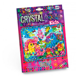 Набор для творчества Danko Toys "CRYSTAL MOSAIC KIDS" развивающий CRMk-01-01,02,03,04...10